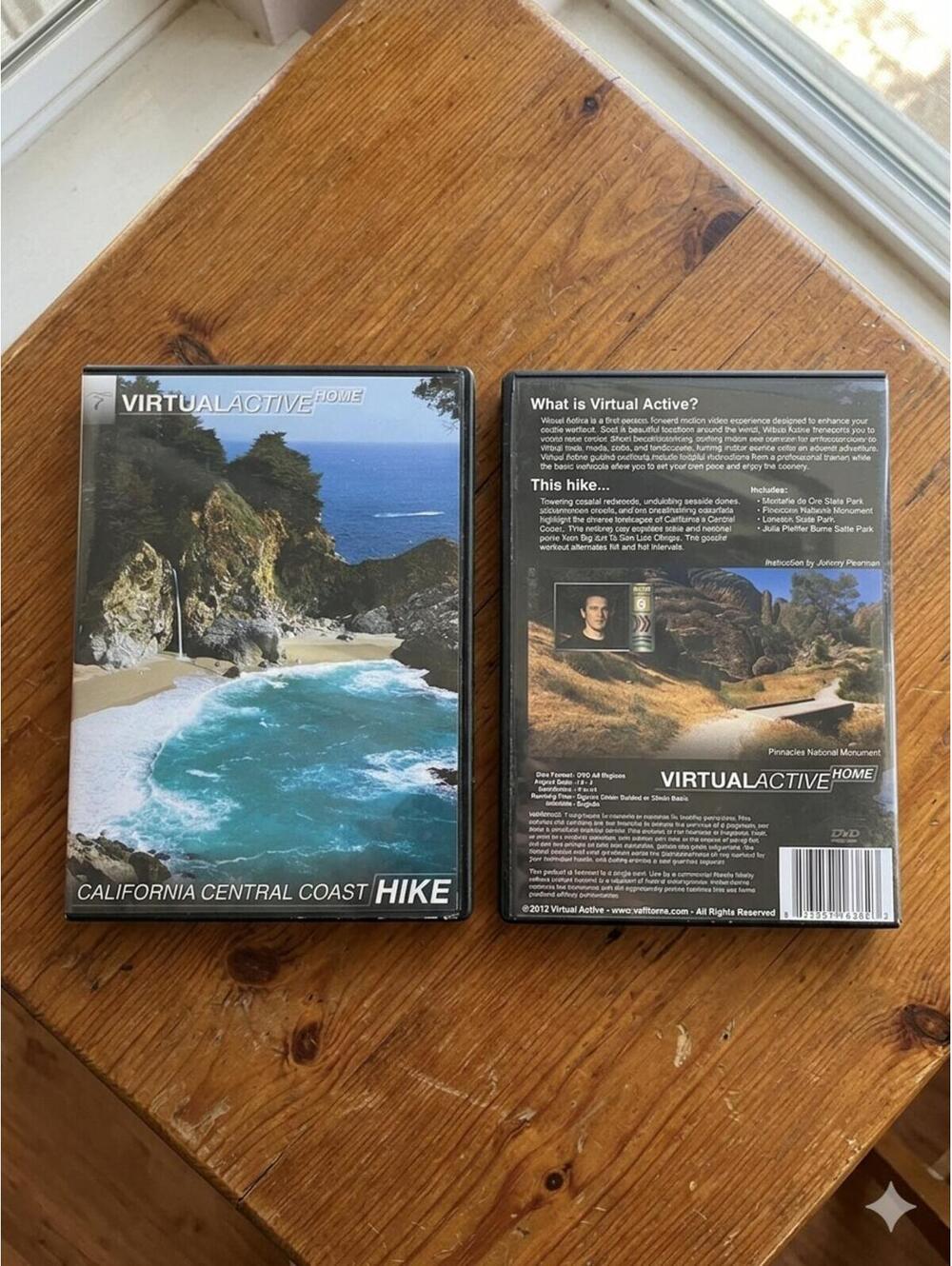 Virtual Active California Central Coast Hike DVD